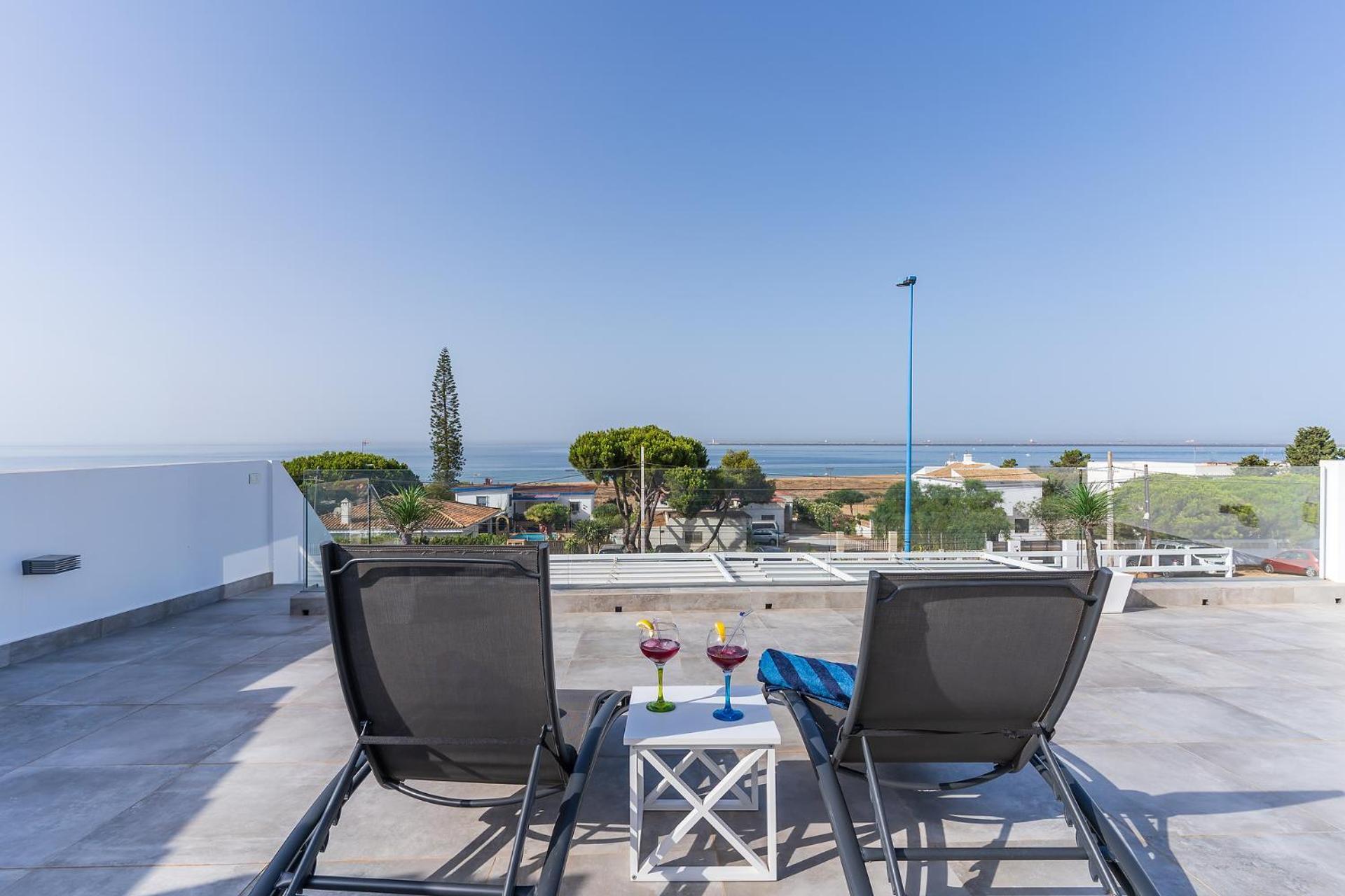 Casa Mazagon Con Vistas Al Mar 빌라 외부 사진